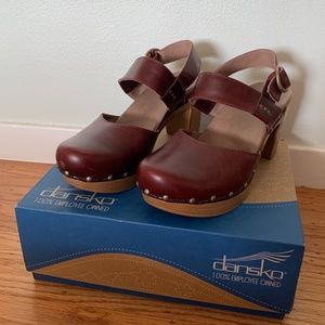 Dansko Dotty in Ruby Vintage